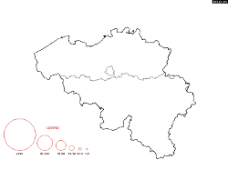 Belgium Surname Map