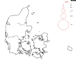 Denmark Surname Map