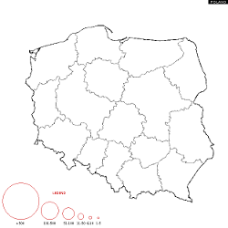 Poland Surname Map