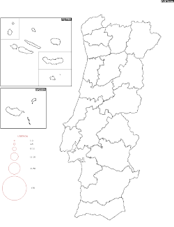 Portugal Surname Map